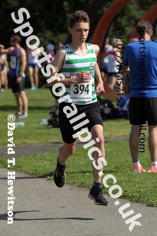 Senior Mens 2021 NECAA Road Relay Champs., Hetton Lyon Country Park, Hetton le Hole, County Durham. Photo: David T. Hewitson/Sports for All Pics